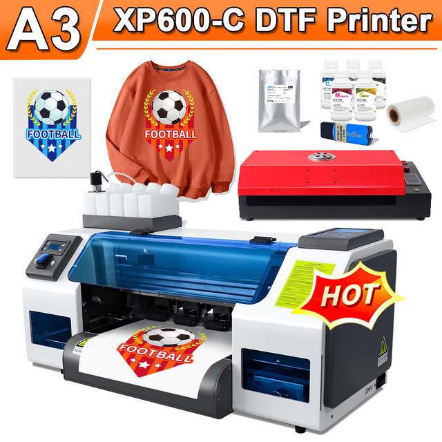 DTF A3 Printer DTF Transfer Printer Directly to Film For Epson XP600  T-shirt Hoodie Jeans Print A3 30CM T-shirt Printing Machine - AliExpress